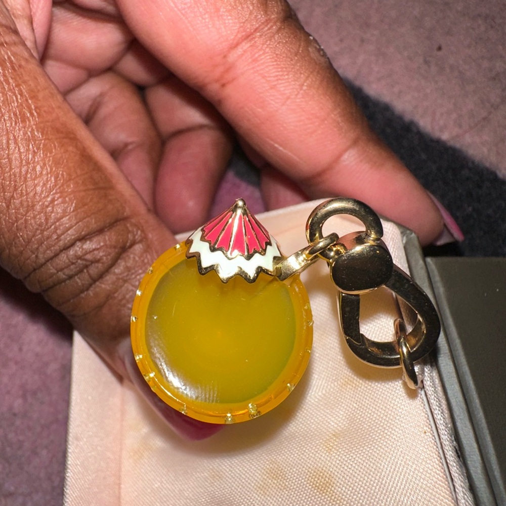 Juicy Couture Delicious Green Margarita Cocktail - Cactus Glass Charm, NWOT - Picture 2 of 6